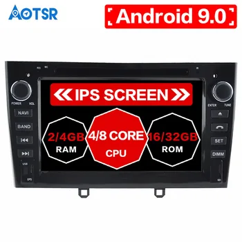 Aotsr Android 9.0 Navigatie GPS Auto cu DVD Player Pentru Peugeot 408 308 308SW Radio Auto Recorder radio auto casetofon auto stereo