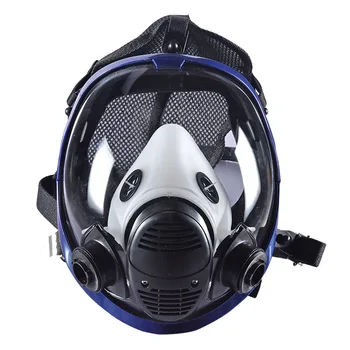 Aparat Respirator Mască De Gaze Cu Filtru Canistra Utilizat Pe Scară Largă Pentru Gaz Organice Vopsea Spray Chimice, Particulele De Aer Praful De Protecție Mască De Gaze