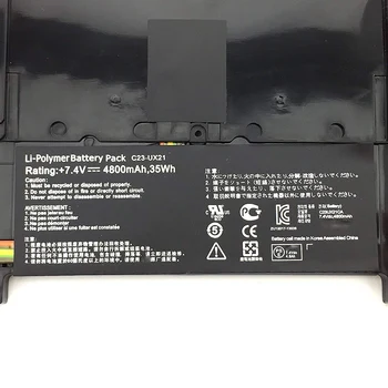 ApexWay C23-UX21 Bateriei pentru Asus ZenBook UX21E UX21A UX21L Serie UX21E-DH52 UX21E-DH71 UX21E-KX128