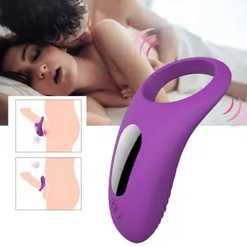 APHRODISIA Vibratoare Inel de Penis Pentru Barbati Silicon Puternice Vibrații Penis Inele de Castitate Adult Produs Jucarii Sexuale De Cuplu