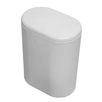 Apăsați tip mic coș de gunoi de uz casnic de bucatarie de gunoi bin de stocare camera de zi dormitor baie cu capac de hârtie coș mx6151708