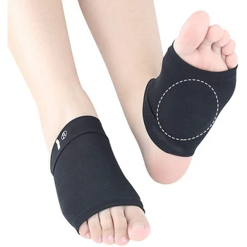 Arc de compresie de Sprijin cu Confort Gel Pad,Arc Bretele pentru Picioare Plate Perne pentru Femei și Bărbați, Fasciita Plantara Mâneci Pantof