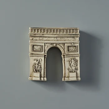 Arcul DE triumf, Turnul Eiffel Paris France magnetic magneti de frigider suveniruri turistice colecție 3d magnetic frigider autocolante