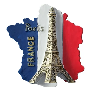Arcul DE triumf, Turnul Eiffel Paris France magnetic magneti de frigider suveniruri turistice colecție 3d magnetic frigider autocolante