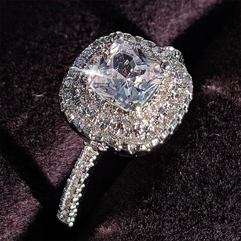 Argint 925 2021 nou Inel de logodna pentru femei degetul moda dropshipping sprijinit de bijuterii en-gros moonso R5011