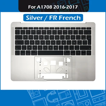 Argint Laptop de Top Caz FR franceză de la Tastatură pentru MacBook Pro Retina 13