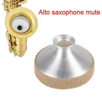 Argint Sax Mut Amortizor pentru Saxofon Alto