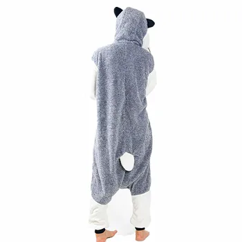 Arici Adult Polar Fleece Animal Kigurumi Femei și Bărbați Desene animate Pijamale Pijama Pentru Halloween, Carnaval, bal Mascat