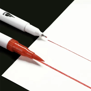 Art Marker cu două capete Cârlig Linie Stilou de Culoare Moale-tip Acuarelă, Creion Rechizite pentru Copii Cadou un Set de Pictura Scoala Supplie