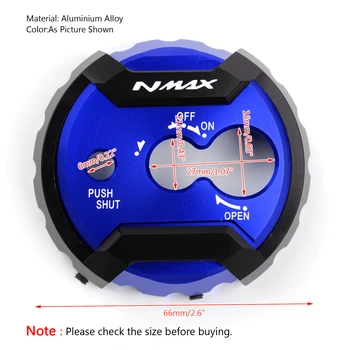 Artudatech Aluminiu Contactul Capac Cheie De Blocare Capac Pentru Yamaha N Max Nmax 155 Nmax155 2016 2017 2018 2019 Accesorii