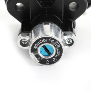 Artudatech Comutatorului de Aprindere Gaz Combustibil Capac Scaun Blocare Taste Pentru Suzuki V-Strom 650/1000 DL 2002-2012 7000-06860 Motocicleta Dotari