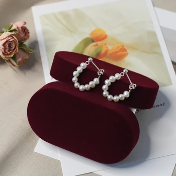 ASHIQI argint 925 cercei naturale, Perle de apă Dulce de personalitate de moda de bijuterii cadouri pentru femei fete