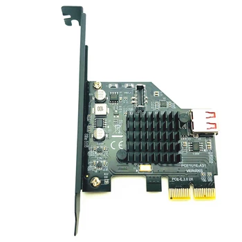 ASM3142 chip 10Gbps USB3.1 Gen 2 Type-E 20 Pini placa de extensie USB 2.0 PCI Express 3.0 X2 Adaptor pentru PC Desktop Computer Fonduri