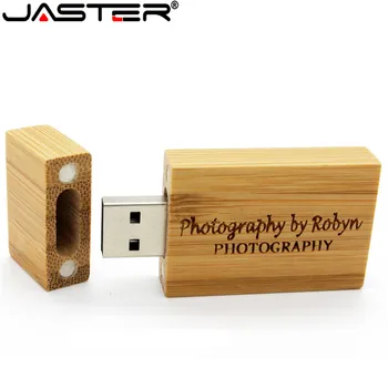 ASTER LOGO-ul personalizat lemn Pătrat Unitate Flash USB Pendrive 64GB 32GB 16GB 8GB U Disk, Stick de Memorie fotografie de nunta cadouri
