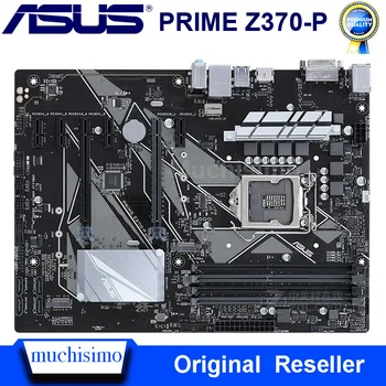 Asus PRIM Z370-P Placa de baza LGA1151 64GB DDR4 Core i7/i5/i3 PCI-E 3.0 64GB, Intel Z370 Original Desktop Asus Z370 Placa de baza ATX