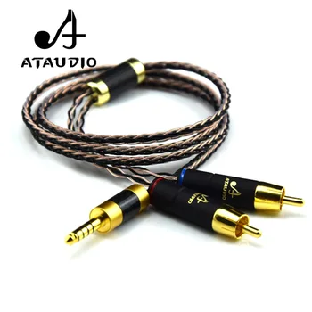 ATAUDIO HIFI 4.4 mm-2 RCA Cablu Audio Sony WM1A/1Z PHA-1A/2A Z1R 4.4 mm Upgrade de Cablu