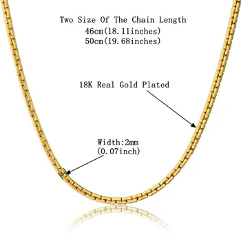 Aur de Culoare Lanț de Mici Cravată Colier pentru Femei Boho Colier Chocker 2mm collier femme Bijuterii pentru pandantiv Dropshipping