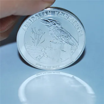 Australia kookaburra monedă Australia 1 Dolar, 1 Oz Silver Coin, Menta, 2016 1 oz 999 Felie Fierbinte de vânzare de înaltă calitate copia fisei