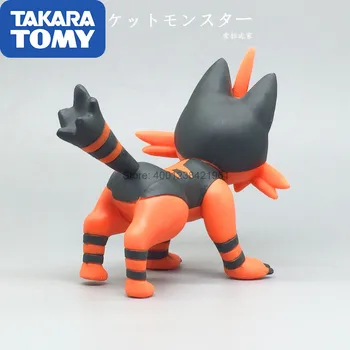 Autentic Pokemon Acțiune Figura TDA Mare Model Comun Mobile Torracat Pisica Papusa Figurina de Colecție