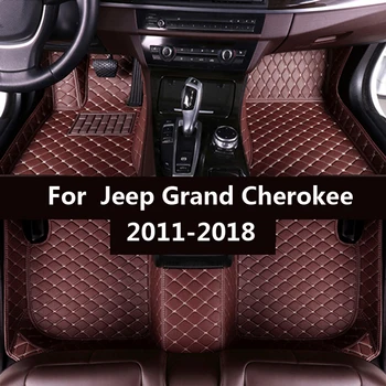 Auto covorase pentru Jeep Grand Cherokee 2011 2012 2013 2016 2017 2018 auto Personalizate picior Tampoane