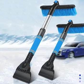 Auto portabil Lopată de Zăpadă Mașină de Iarnă Zăpadă, Racletă de Gheață Zăpadă, Lopată, Perie de Îndepărtare Perie de Curățare Mașină Instrument de Accesorii Auto dropship