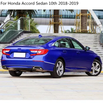 Auto Styling Capitonaj Portieră Bandă Laminat Flux Lampa Panel Bara de protectie Capota Turnare 6pcs Pentru Honda Accord Sedan 10 2018 2019 2020