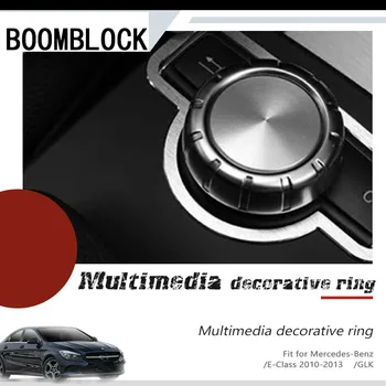 Auto styling Consola centrală Multimedia Comutator Acoperă Autocolante Pentru Mercedes Benz W204 W212 C E Class GLS GLK W218 X204 Accesorii