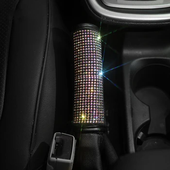 Auto Styling culoare Stras accesorii de interior pentru femei Umăr Schimbator de Viteze pe volan Cristal Centura curea pad