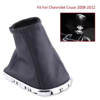 Auto Styling-din Piele PU Auto Gear Shift Knob Acoperi Gaiter de Boot se Potrivesc Pentru Chevrolet Cruze 2008-2012