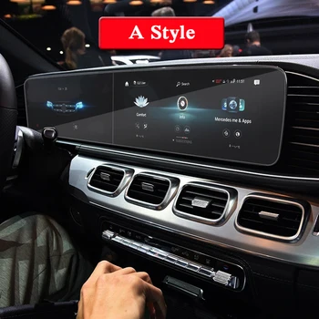 Auto Styling Masina tabloul de Bord Vopsea de Protecție COMPANIE de Film Pentru Mercedes-Benz GLE-Clasa W167 2018-Prezent GPS cu Ecran de Film de Accesorii Auto