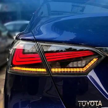 Auto Styling pentru 2018 Toyota Camry Stopuri Camry spate cu LED-uri Lampă Lampă Spate DRL+Dinamic de Semnalizare de Frână++Reverse stop 4buc