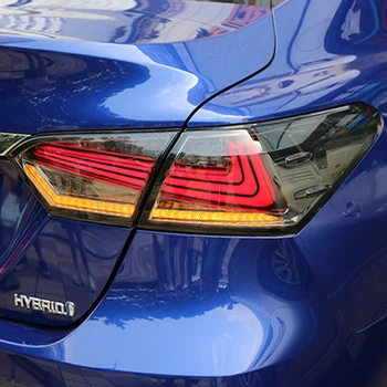 Auto Styling pentru 2018 Toyota Camry Stopuri Camry spate cu LED-uri Lampă Lampă Spate DRL+Dinamic de Semnalizare de Frână++Reverse stop 4buc
