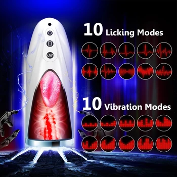 Automate de Masturbator pentru Om Realist Vagin Artificial Brunete Buzunar Pizde sex fara preludiu Stroker Vibratoare Sex Oral Mașină de Jucărie