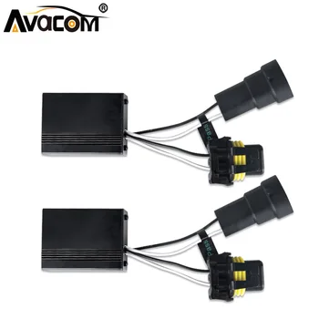 Avacom 2 Buc LED-uri Far Auto Canbus Decoder Pentru H1 H3 H7 H11 HB3 HB4 9012/HIR2 Condensator Rezistor Decodor Pentru BMW/Audi/VW