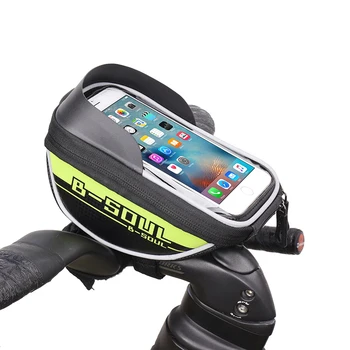 B-SUFLETUL Impermeabil Ecran Tactil Bicicleta Geanta Pentru 6 inch Telefon Mobil Biciclete MTB de Ciclism Cadru Frontal Tub Sac de Accesorii pentru Biciclete