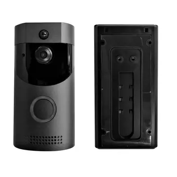 B30 Inteligent WiFi usa film rezistent la apă și anti-furt dispozitiv de monitorizare a scăzut puterea de video interfon sonerie PIR de detectare a mișcării
