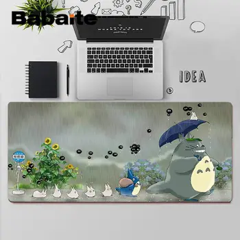 Babaite Cutie Studio Ghibli Totoro Cauciuc Mouse-Ul Durabil Desktop Mousepad Transport Gratuit Mari Mouse Pad Tastaturi Mat