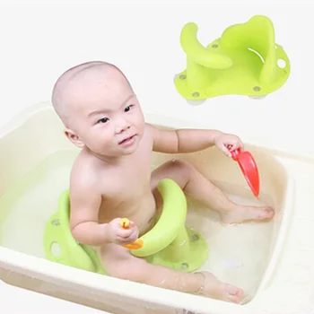 Baby Bath Seat Jos Fraier în condiții de Siguranță Drăguț Anti-alunecare Rezistent pentru Duș Baie AN88