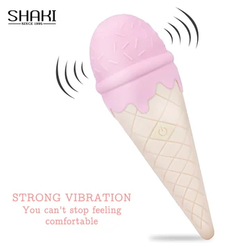 Baghetă Magică puternic AV Vibrator din Silicon Moale Înghețată G Spot Stimulator Clitoris Jucarii Sexuale Pentru Femei SHEKI Adulți Sex-Shop
