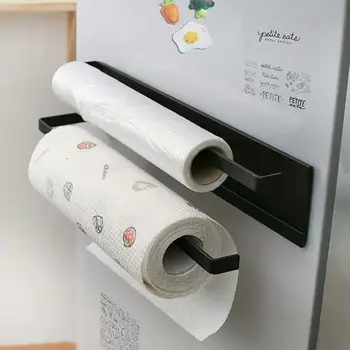 Baie Magnet Suport Prosop Toaletă Suportul Pentru Rola De Hârtie De Bucătărie Acasă Organizator Perete