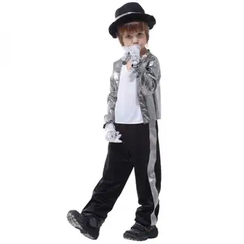 Baieti Copii Childs Michael Jackson Superstarul Rochie Fancy Costume Costum