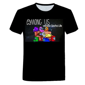 Baieti Haine Noi 2020 Printre Noi Joc pentru Copii T-shirt Teen 3D Amuzante Fete Copilului Maneci Scurte Copilul Băiat Haine Tee Topuri Camiseta