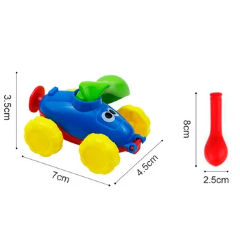 Balon Suflare Mașină De Jucării Educație Experiment De Jucărie Inerțiale Putere Balon Jucărie Mașină De Puzzle Distractiv Inerțiale Putere Masina