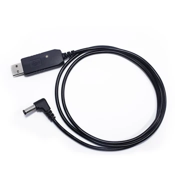 Baofeng 3.5 mm USB Cablu de încărcare cu led indicator de Emisie-Receptie BaoFeng UV-5R Li-ion Încărcător de Baterie