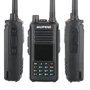 Baofeng DMR DM-1702 (GPS) de Emisie-recepție VHF UHF Dual Band 137-174 & 400-470MHz Timp Dual Slot fonduri proprii de Nivel 1&2 Radio Digital
