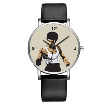 BAOSAILI Nieuwe Collectie Spier Mannen Horloge Sublimatie Gol Horloge Rvs Terug Japonia Beweging Mannen Horloges Bruce Lee