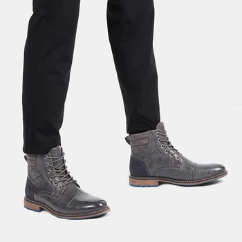 Barbati cizme de Primăvară Wootten Brand Britanic Royal Dimensiune 7-13 Glezna cizme pentru Bărbați Pantofi de toamnă #AL605C2