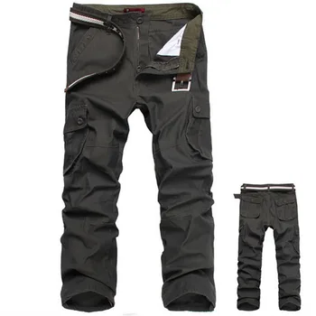Barbati Pantaloni Cargo Militar Armata Pantaloni Bumbac tactice pantaloni Plus Dimensiune 30-44 Mens Pantaloni Lungi