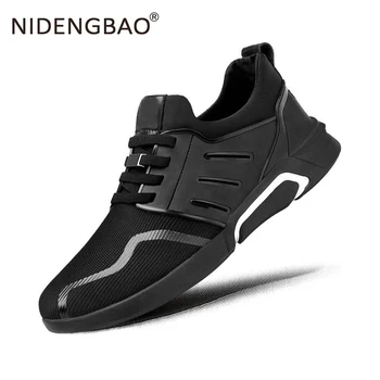 Barbati Pantofi de alergat Respirabil Adidași Confortabil în aer liber Usoare Ochiurilor de Mers pe jos, Jogging Încălțăminte Sport Pantofi