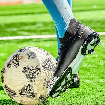 Barbati Pantofi de Fotbal Ghete de Fotbal Ghete de Tepi Lungi TF Piroane Adidași Moale de Interior, Gazon Futsal ghete de Fotbal pentru Bărbați Futbol copii